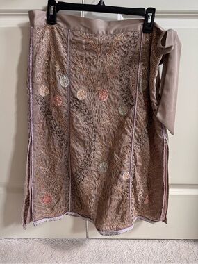 Laundry by Shelli Segal Skirt Embroidered